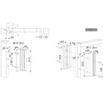 Ventouse électromagnétiques avec poignée 300kg 12 / 24vdc argent - locinox - p00007627 - silv Ventouse électromagnétiques avec poignée 300kg 12 / 24vdc argent - locinox - p00007627 - silv