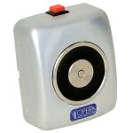 Ventouse incendie 24v 50kg gris aluminium - opera - 19002