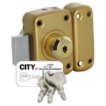 Verrou arnov cavith 4116  double entre bronz or iseo 10750001