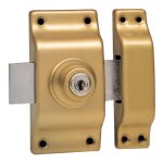 Verrou  double entre bloctout bronze - bricard - 520040