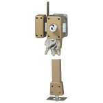 Verrou � double entr�e cavith 1430 bas et cot� a2p * gauche 3 cl�s iseo 1433n005. 5