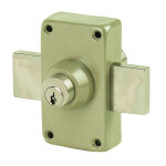 Verrou double entr�e �troit vega cylindre de 45 mm jpm 202200 - 01 - 0a