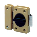 Verrou rpx  bouton cylindre de 40mm bronze - vachette - 16401000