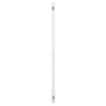 Verrou de semi - fixe coulissant simple blanc ferco g - 17000 - 06 - 0 - 7