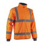 Veste haute visibilit� 2 en 1 double polaire kazan grs orange ts coverguard 5kaj17r00s orange fluo