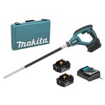 Vibreur � b�ton lxt 18 v + 2 batteries 4 ah + chargeur + coffret makita dvr350rme