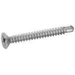 Vis autoperceuse t�te frais�e phillips inox a2 din 7504o 3. 9x16 bo�te de 200 acton 624283, 9x16