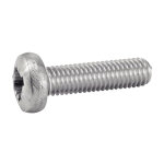 Vis  mtaux tte cylindrique cruciforme inox a2 din 7985 6x16 bote de 200 - acton - 622166x16