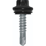 Vis p5 bardage capinox 4 t�te hexagonale 8mm cp 5, 5x25mm ral7016 100 pi�ces etanco 263107 - 236
