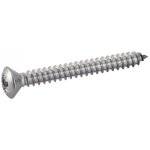 Vis � t�le t�te frais�e bomb�e pozidrive forme c inox a2 din 7983 4, 8x32 bo�te de 200 acton - 624114, ...