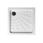 Receveur douche arkitekt carr 70 x 70 cm antidrapant vitra 5735l003m0578 blanc