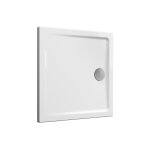 Receveur cascade ultra plat � poser ou � encastrer 140 x 90 x 4 cm vitra 5766l003m0695 blanc