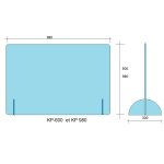 Vitre de protection pvc standard heracles kp - 600