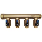 Watts industries collecteur fc mle - femelle 3 / 4 5 dparts vanne m15 / 21 - watts industrie - 3636 ...
