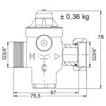 Watts industries réducteur de pression rédufix en laiton dzr mâle femelle écrou tournant 3 / 4'' - watts ... Watts industries réducteur de pression rédufix en laiton dzr mâle femelle écrou tournant 3 / 4'' - watts ...