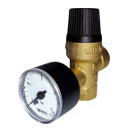 Watts industries soupape chauffage avec manom�tre msm / e - 30 double femelle 1 / 2 watts l02101334