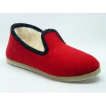 Calmont rouge charentaises rondinaud atelier charentaises