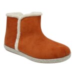 Cote mer 24204 rivane orange pantoufles la pantouflerie d'avril