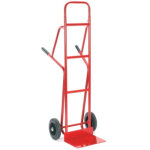 Axess industries diable de manutention  dossier rglable et pelle fixe bandage de roue. . .