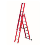 Axess industries echelle isolante transformable 3 plans nbre d'�chelons 3 x 10 haut. . . .