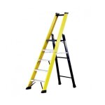 Axess industries escabeau isolant garde - corps nbre de marches 6 haut. travail 3, 4 m