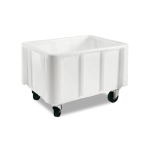 Axess industries grand bac plastique plein alimentaire 800 x 600 - 140 l pi�tement sans . . .