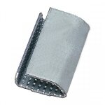 Axess industries lot de 1000 chapes en acier pour feuillard 12 mm