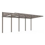 Axess industries abri vlos esthtique modle abri initial + 2 modules complmentaires (sans. . .