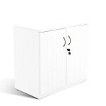Axess industries armoire basse en bois  2 portes battantes
