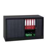Axess industries armoire basse  rideaux coulissants modle monobloc dim. ext. lxpxh 1200. . .
