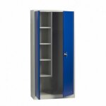Axess industries armoire penderie  portes battantes dim. ext. lxpxh 600 x 500 x 1800 mm