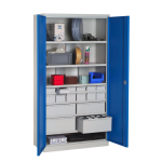 Axess industries armoire polyvalente avec quipements de rangement - hauteur 1950 mm modle. . .