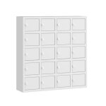 Axess industries armoire s�curis�e pour petits objets nbre de casiers 20 fermeture � clef. . .