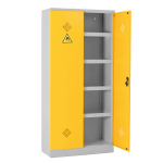 Axess industries armoire de s�curit� 2 portes pour produits dangereux capacit� r�tention &. . .