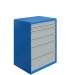 Axess industries armoire � tiroirs ats - hauteur 1200 mm larg. 1000 mm nbre de tiroirs 6 . . .