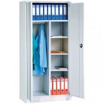 Axess industries armoire vestiaire nbre de demi - �tag�res 4 dim. ext. lxpxh 920 x 600 x. . .