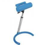 Axess industries assis debout polyurthane type de colonne lift - gaz chrome coloris bleu