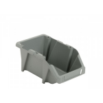 Axess industries bac � bec empilable et embo�table 1 � 19 l - gris volume 19 l