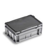 Axess industries bac europe 300 x 200 avec couvercle � charni�res volume 5 l