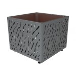 Axess industries bac  fleurs contemporain dim. lxlxh 990 x 990 x 870 mm