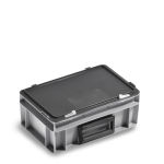 Axess industries bac mallette 300x200 avec couvercle volume 5 l coloris bleu roi . . .