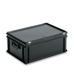 Axess industries bac mallette esd 600 x 400 avec couvercle haut. ext. 340 mm