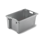 Axess industries bac plastique plein 600 x 400 embo�table 70% volume 46 l