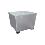 Axess industries bac de rtention acier - 1 ibc - 100% de rtention matriau