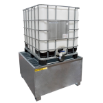 Axess industries bac de rtention en acier 1 ibc