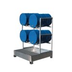 Axess industries bac de rtention acier galvanis  chaud 4 fts couchs
