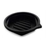 Axess industries bac de r�tention cylindrique poly�thyl�ne 54l coloris noir