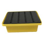 Axess industries bac de rtention empilable avec caillebotis capacit rtention 30 l . . .