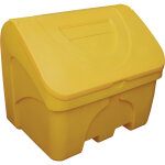 Axess industries bac � sel avec passage de fourches volume 400 l coloris jaune . . .