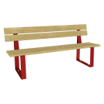 Axess industries banc et banquette classique type banc qualit� bois bois r�sineux
